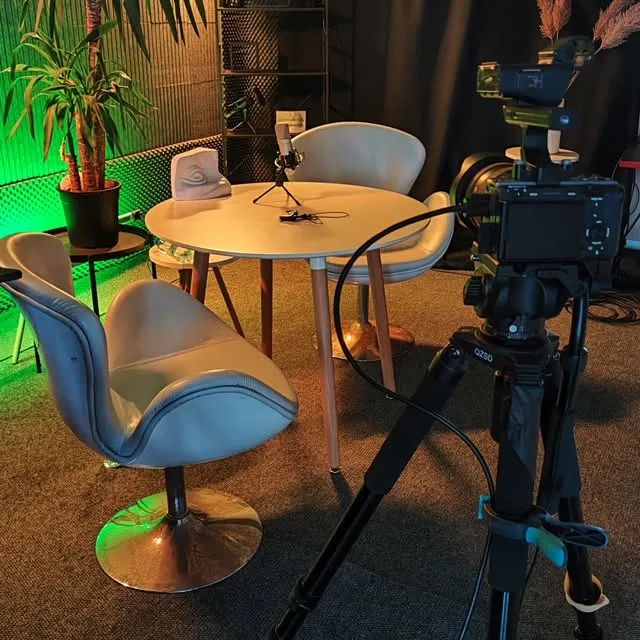 LIVE STUDIO podcast recording set
